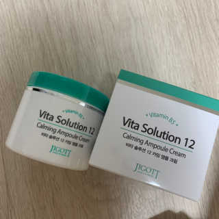 지고트 비타솔루션12 카밍 앰플 크림 100ml — 5점을 준 리뷰어가 2019년 6월 올린 사용 사진