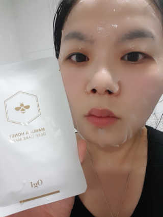 오지아이 마누카 허니 딥 케어 마스크 25ml X 10pcs — 5점을 준 리뷰어가 2020년 1월 올린 사용 사진
