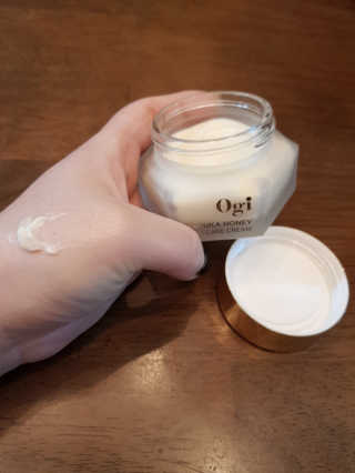 오지아이 마누카 허니 딥 케어 크림 50ml — 5점을 준 리뷰어가 2020년 1월 올린 사용 사진