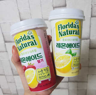 플로리다 내추럴 플로리다내추럴 레몬에이드  2종 — 5점을 준 리뷰어가 2018년 7월 올린 사용 사진