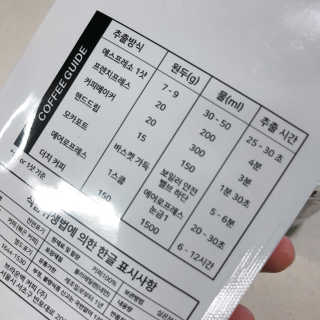 브라운백 커피 아이스 아메카노에 어울리는 원두 — 5점을 준 리뷰어가 2018년 9월 올린 사용 사진