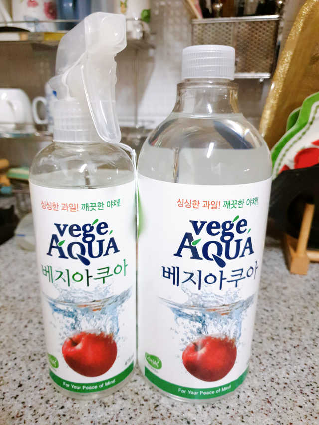 베지아쿠아 475ml + 리필 1000ml 1Set 리뷰 사진