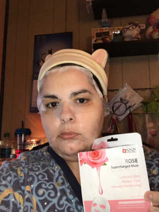 SNP Supercharged Mask_Rose Centifoli Flower — 5점을 준 리뷰어가 2019년 1월 올린 사용 사진