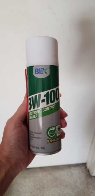 BW-100, 전자 접점 클리너 — 5점을 준 리뷰어가 2019년 11월 올린 사용 사진