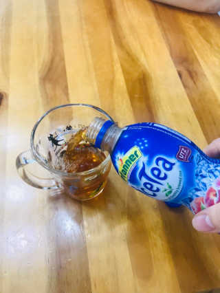 스위트 카페 패너 복숭아 아이스티 — 5점을 준 리뷰어가 2018년 9월 올린 사용 사진
