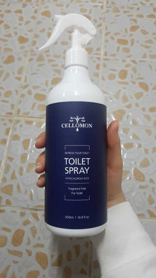 셀로몬 토일렛 스프레이 500ml — 4.83점을 준 리뷰어가 2018년 5월 올린 사용 사진