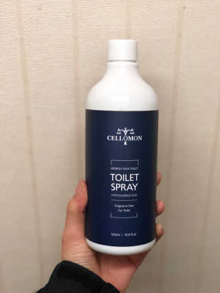 셀로몬 토일렛 스프레이 500ml — 3점을 준 리뷰어가 2018년 5월 올린 사용 사진