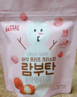 BASSAK 바삭 프리즈 크리스피 3종 — 3점을 준 리뷰어가 2020년 2월 올린 사용 사진