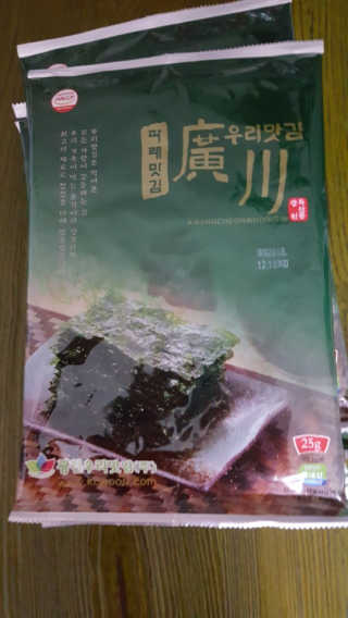 광천우리맛김 파래향 듬뿍, 바삭한 광천우리파래김 6매10봉 — 5점을 준 리뷰어가 2018년 4월 올린 사용 사진