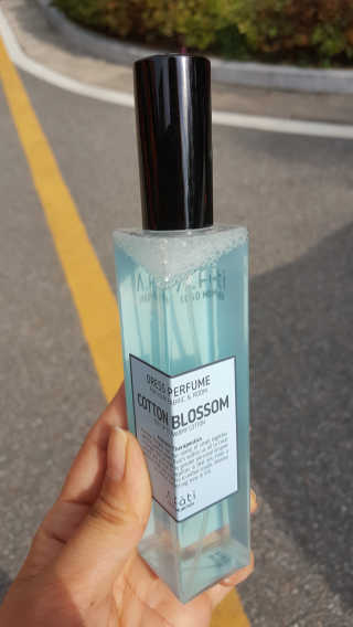 어파티 드레스퍼퓸 120ml 코튼블러썸 — 4.67점을 준 리뷰어가 2018년 8월 올린 사용 사진