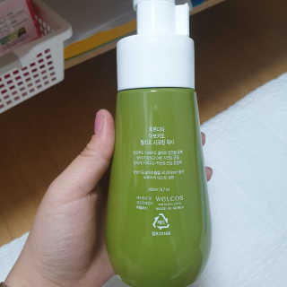 [후르디아] 아보카도 약산성 비건 여성 청결제 — 5점을 준 리뷰어가 2019년 7월 올린 사용 사진