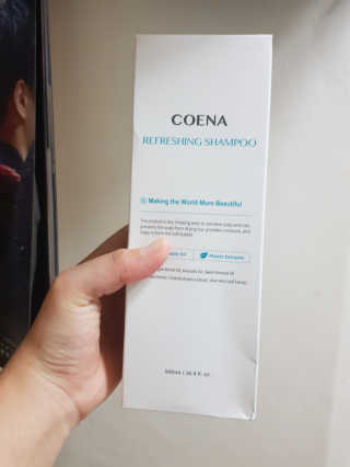 코에나샴푸 500ml — 2점을 준 리뷰어가 2019년 7월 올린 사용 사진