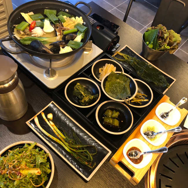 [화포식당 원주점] 삼겹or목살+술밥or냉면 리뷰 사진