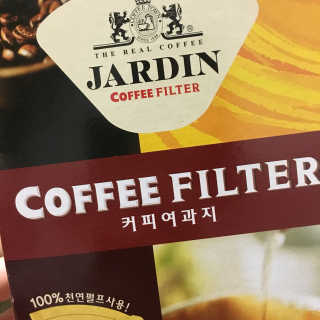 (주)쟈뎅 [쟈뎅] 클래스 신선한 하루 원두+여과지 SET — 5점을 준 리뷰어가 2019년 3월 올린 사용 사진