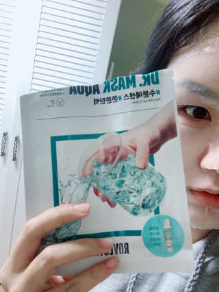 로벡틴 닥터 마스크 아쿠아 — 5점을 준 리뷰어가 2019년 12월 올린 사용 사진