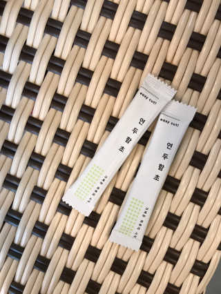 헬씨앤핏 디톡스와 변비에 탁월한 연두함초. 천연변비약으로 유명 — 3점을 준 리뷰어가 2020년 1월 올린 사용 사진
