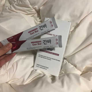 라잘코리아 숙취해소제보다 낫다 간바_알콜로부터 간보호 — 4점을 준 리뷰어가 2020년 2월 올린 사용 사진