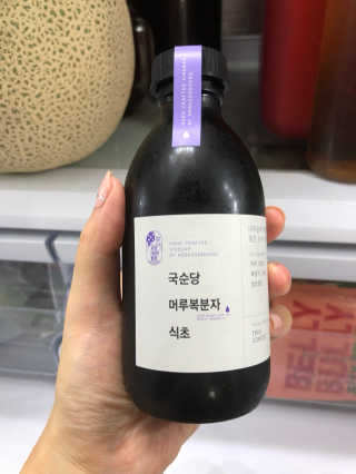 국순당식초 국순당 과일식초 3종 — 5점을 준 리뷰어가 2018년 9월 올린 사용 사진