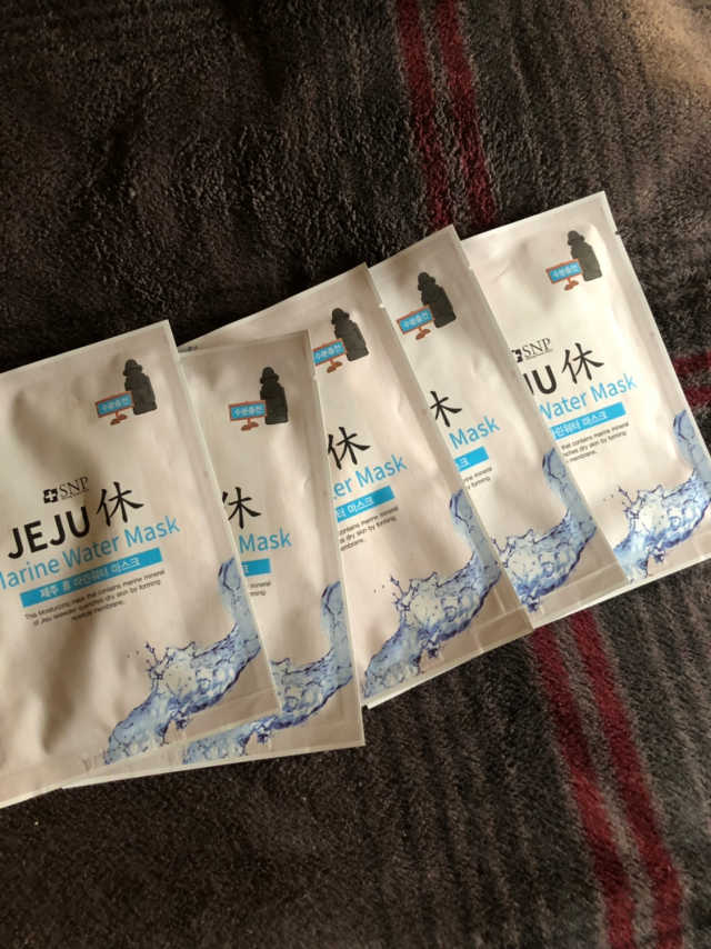 제주 레스트 마스크 마린 워터 리뷰 사진