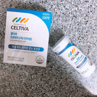 [셀티바] 프로바이오틱 다이어트 — 5점을 준 리뷰어가 2019년 10월 올린 사용 사진