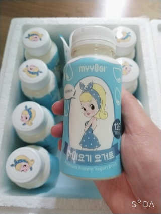 마이요기 요거트 — 5점을 준 리뷰어가 2019년 7월 올린 사용 사진