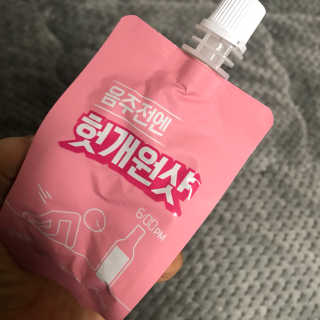 천호식품 숙취해서 헛개원샷, 타우린원샷 술푼너에게 — 5점을 준 리뷰어가 2017년 12월 올린 사용 사진