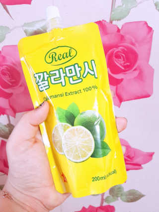 장수농가 리얼깔라만시 — 4.67점을 준 리뷰어가 2018년 4월 올린 사용 사진