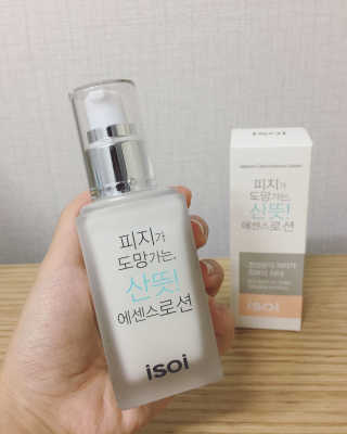 아이소이 피지가 도망가는, 산뜻! 에센스 로션 — 3.33점을 준 리뷰어가 2017년 8월 올린 사용 사진