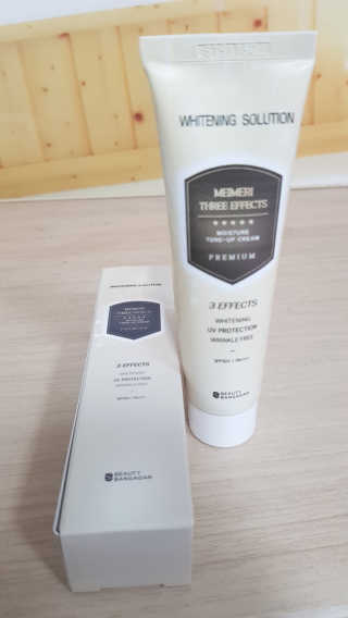 메이메리 쓰리이펙츠 모이스처 톤업크림 50ml — 4점을 준 리뷰어가 2019년 12월 올린 사용 사진