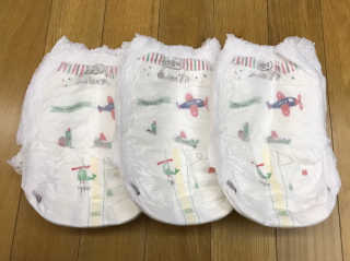 보솜이 액션핏 팬티형 — 4점을 준 리뷰어가 2019년 4월 올린 사용 사진
