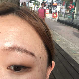 밀키드레스 바비메이크 펜 아이라이너 — 4.17점을 준 리뷰어가 2018년 7월 올린 사용 사진