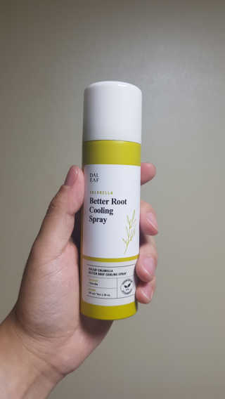 달리프 클로렐라 베러 루트 쿨링 스프레이 100ml — 5점을 준 리뷰어가 2019년 6월 올린 사용 사진