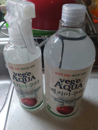 베지아쿠아 475ml + 리필 1000ml 1Set — 4점을 준 리뷰어가 2019년 10월 올린 사용 사진