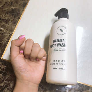 (주)에네스티 내추럴 촉촉  오트밀 바디워시 500ml — 5점을 준 리뷰어가 2020년 3월 올린 사용 사진