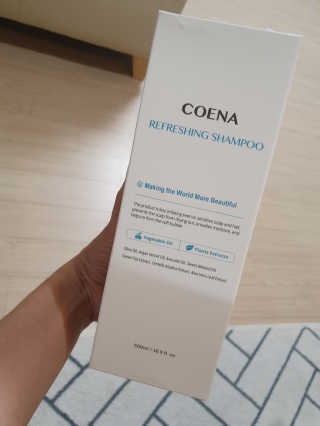 코에나샴푸 500ml — 5점을 준 리뷰어가 2019년 8월 올린 사용 사진