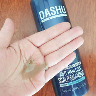 다슈코리아 다슈 데일리 단백질 한방 두피 골드 샴푸 500ml — 5점을 준 리뷰어가 2020년 3월 올린 사용 사진