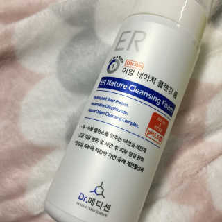 Dr.메디션 ER 네이처 클렌징폼- 오일리스킨용 — 4.83점을 준 리뷰어가 2018년 7월 올린 사용 사진