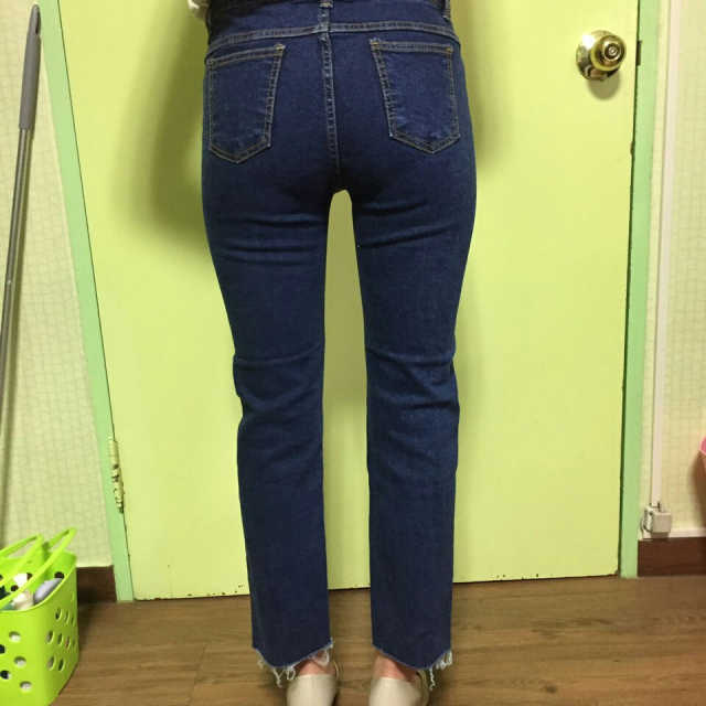 쫙빠진 160일자팬츠 리뷰 사진