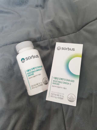 소버스 식물성 오메가3 DHA 600 — 5점을 준 리뷰어가 2020년 3월 올린 사용 사진