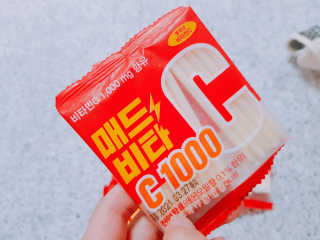 매드비타C 1000 — 5점을 준 리뷰어가 2019년 5월 올린 사용 사진
