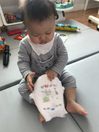 보솜이 액션핏 팬티형 — 5점을 준 리뷰어가 2019년 4월 올린 사용 사진