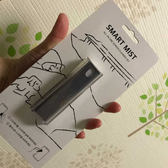 휴대용 스마트폰 액정클리너, 피부에 닿는건 깨끗하게 리뷰 사진