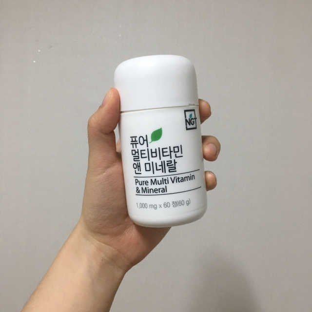 퓨어 멀티비타민 앤 미네랄 30일분 리뷰 사진