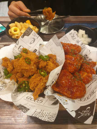 도담치킨 수유점 [도담치킨_수유점] 20,000원 내에서 자유롭게 즐기기 — 4점을 준 리뷰어가 2019년 4월 올린 사용 사진