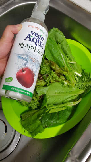 베지아쿠아 475ml + 리필 1000ml 1Set — 5점을 준 리뷰어가 2019년 8월 올린 사용 사진