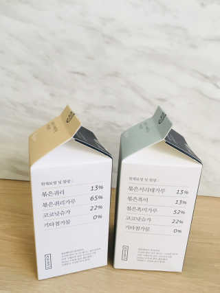 [착한습관]건강한 한끼, 귀리 쉐이크와 서리태 쉐이크 — 5점을 준 리뷰어가 2019년 7월 올린 사용 사진