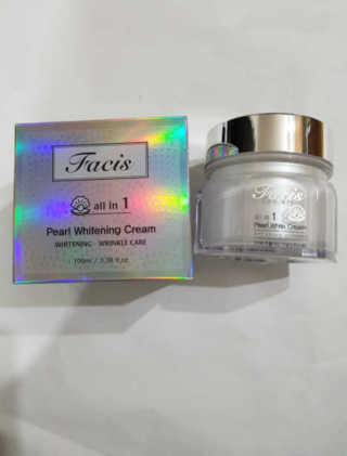 파시스 올인원 진주 화이트닝 크림 100ml — 5점을 준 리뷰어가 2019년 3월 올린 사용 사진
