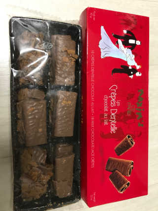 맥심드파리 18레이스크레페 위드 밀크초콜릿 — 5점을 준 리뷰어가 2018년 9월 올린 사용 사진