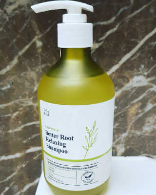 달리프 클로렐라 베러 루트 릴렉싱 샴푸 500ml — 5점을 준 리뷰어가 2019년 1월 올린 사용 사진