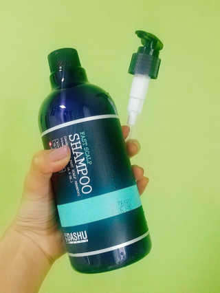 다슈코리아 다슈 데일리 패스트 한방 두피 샴푸 500ml — 4.67점을 준 리뷰어가 2017년 7월 올린 사용 사진